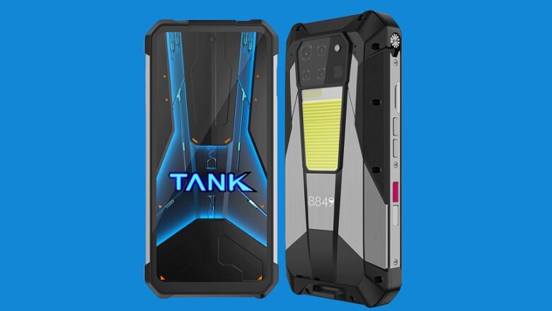 8849 Tank 3S: un teléfono inteligente con proyector DLP y Android 14