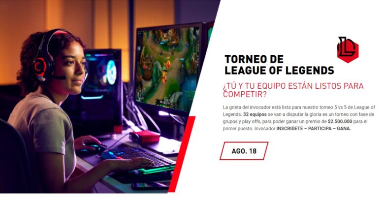 Regresan los torneos de fútbol y League of Legends de Claro Gaming