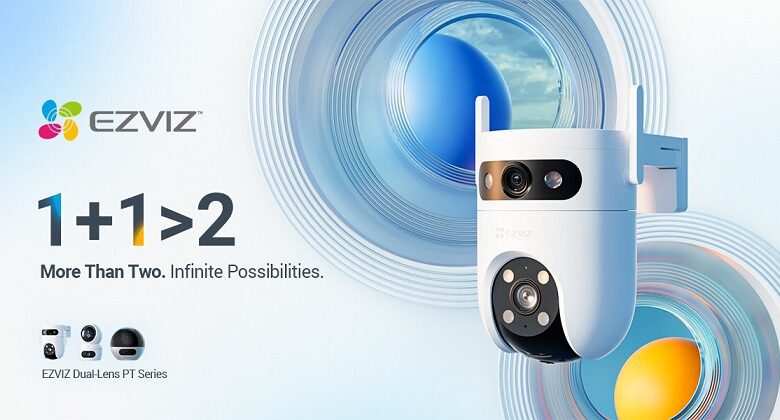 EZVIZ H9c: nueva serie de cámaras inteligentes con giro e inclinación de doble lente 