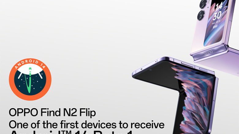 OPPO Find N2 Flip recibirá la actualización de Android 14 Beta 1