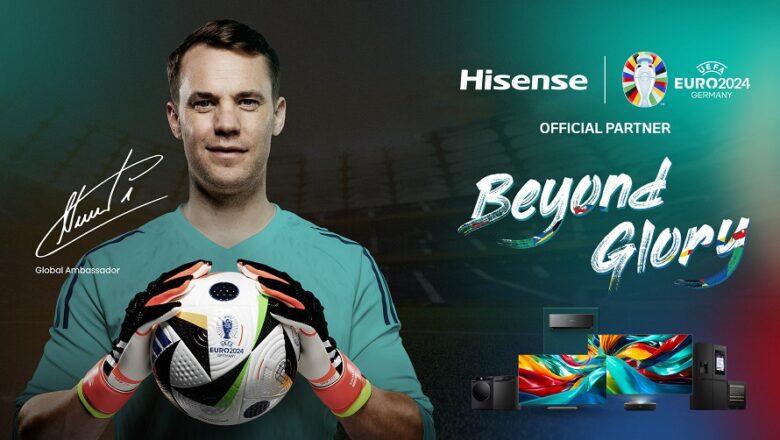 Manuel Neuer es el embajador de marca de Hisense para la UEFA EURO 2024™ en su campaña ‘BEYOND GLORY’