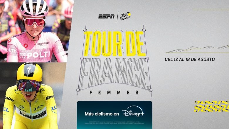 ESPN trae a DISNEY+ el Tour de France Femenino 2024