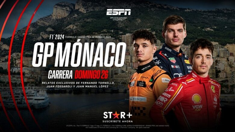 ESPN trae a STAR+ dos citas de lujo, la F1 en Mónaco y el MotoGP en Catalunya