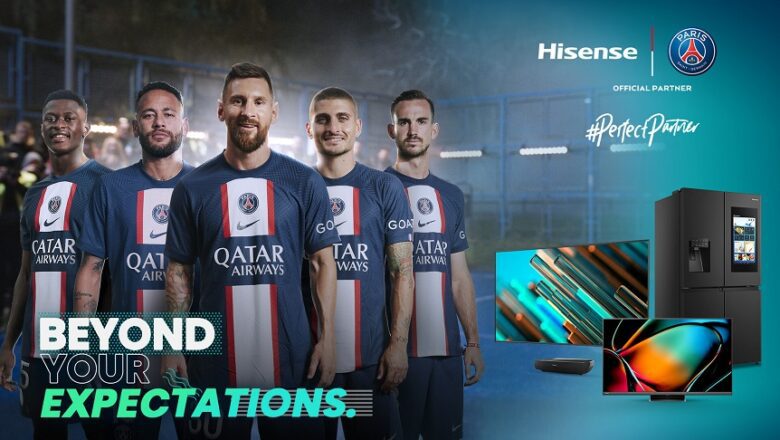 Hisense celebra su tercer año con el Paris Saint-Germain