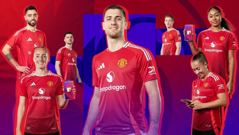 Snapdragon es presentado en los la nueva camiseta del Manchester United