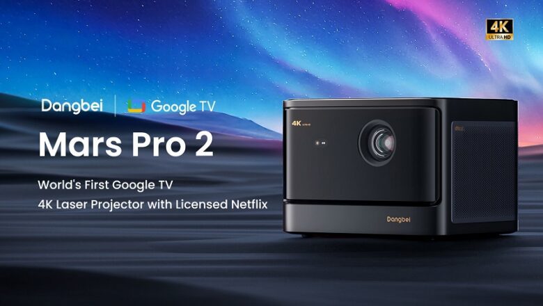 Dangbei Mars Pro 2: el primer proyector láser 4K de Google TV del mundo con licencia de Netflix