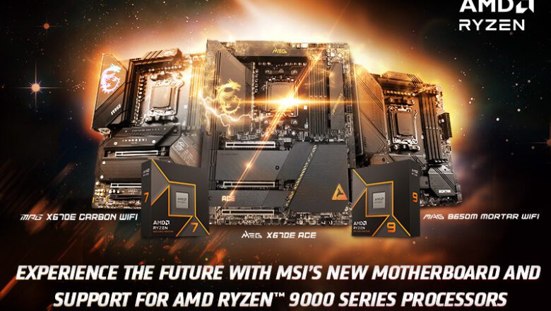 Experimente el futuro con la nueva placa base de MSI y soporte para procesadores AMD Ryzen serie 9000