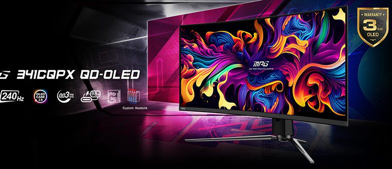 Nuevos monitores OLED de MSI: MPG 341CQPX QD-OLED y MAG 271QPX QD-OLED E2