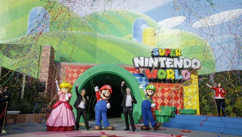 SUPER NINTENDO WORLD en Universal Studios Hollywood está oficialmente abierto