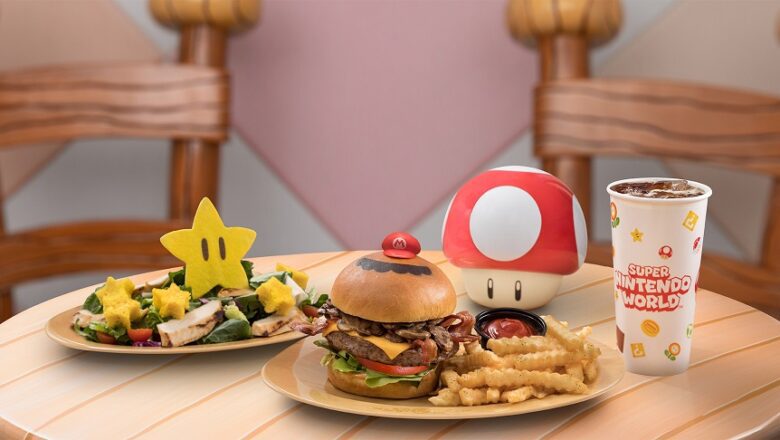 Toadstool Cafe y 1-UP Factory añaden increíbles experiencias gastronómicas y de compras a SUPER NINTENDO WORLD