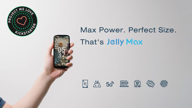 Unihertz supera el objetivo de financiación en Kickstarter con el último teléfono inteligente pequeño 5G, Jelly Max