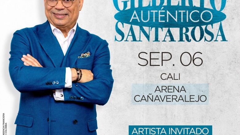 «Delirio» será el invitado de lujo al concierto de Gilberto Santa Rosa en Cali