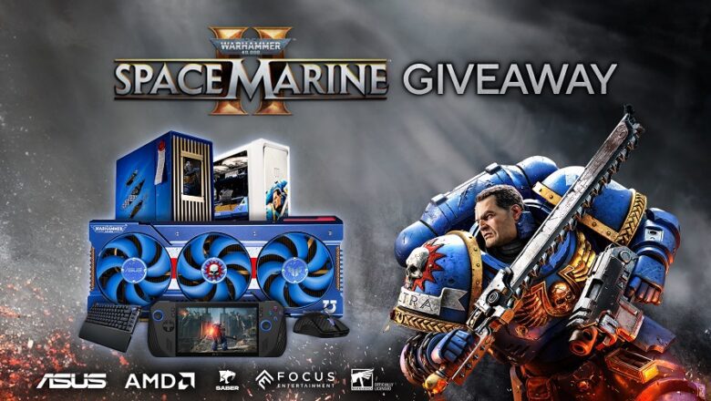 ASUS y AMD anuncian el sorteo de Warhammer 40.000: Space Marine 2