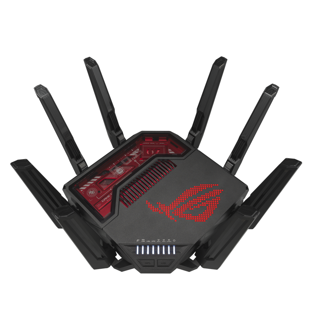 Parte frontal del ROG Rapture GT-BE19000