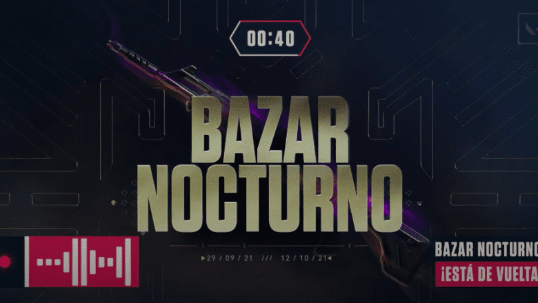 Una nueva edición del Bazar Nocturno llega a VALORANT