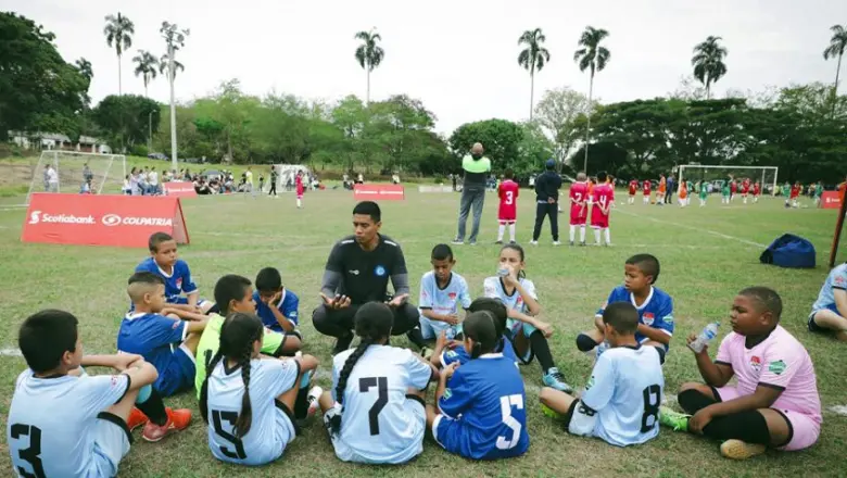 Scotiabank Colpatria celebra la gran final de campeonatos nacionales infantiles de fútbol