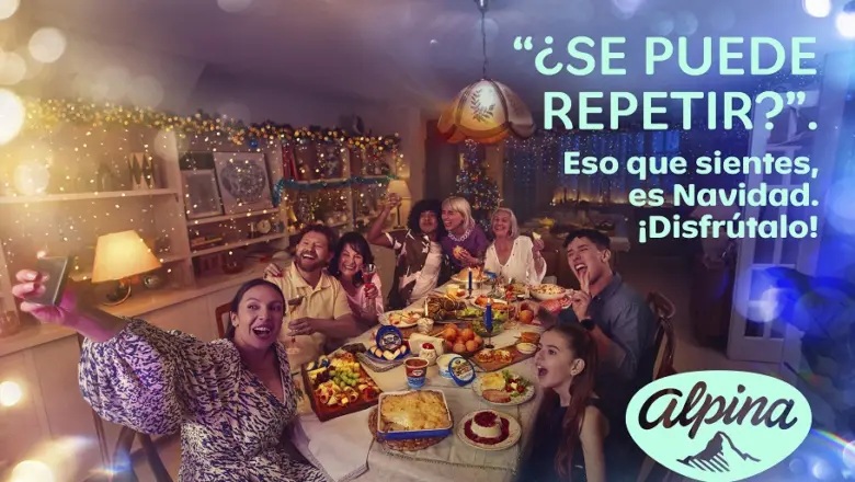 Alpina presenta “Eso que sientes, es Navidad”, una campaña hecha para y por los colombianos