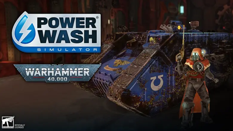 El paquete especial Powerwash Simulator + Warhammer 40.000 disponible para consola y PC el 27 de febrero