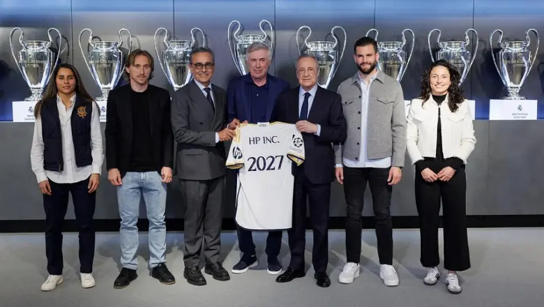 El Real Madrid y HP anuncian una colaboración global