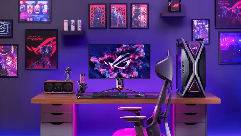 ASUS Republic of Gamers anuncia la disponibilidad del monitor gaming ROG Swift OLED PG32UCDM