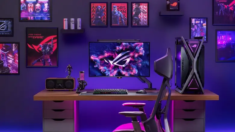 ASUS y Republic of Gamers presentan una innovadora línea de monitores en CES 2024