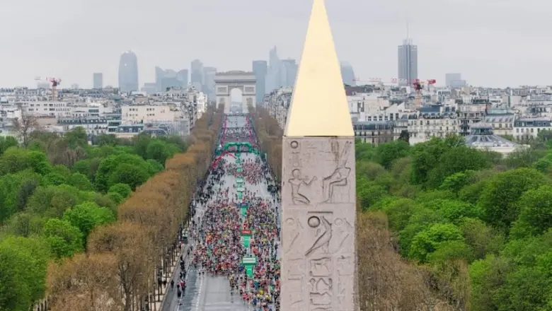 Maratón de Paris 2024, por Claro Sports